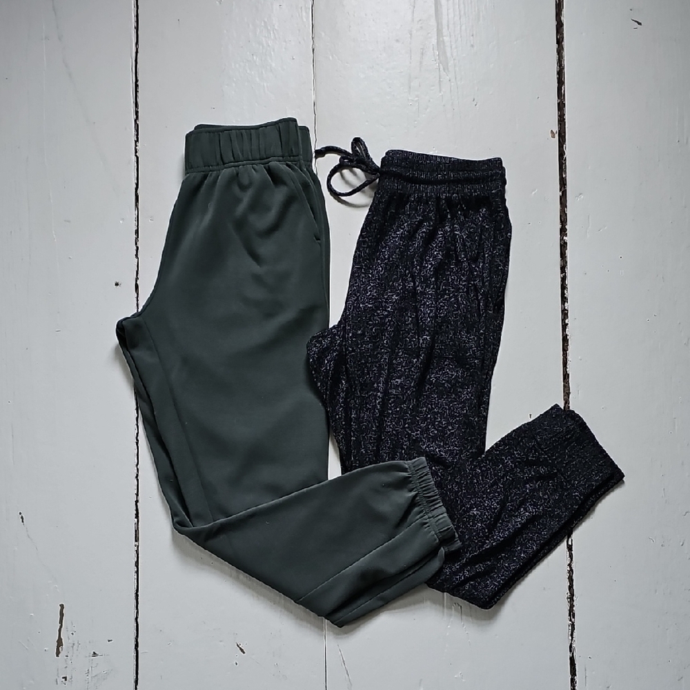 Stylish Women's Bottoms Set - Black and Gray